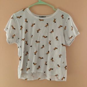 Hot dog dog t-shirt